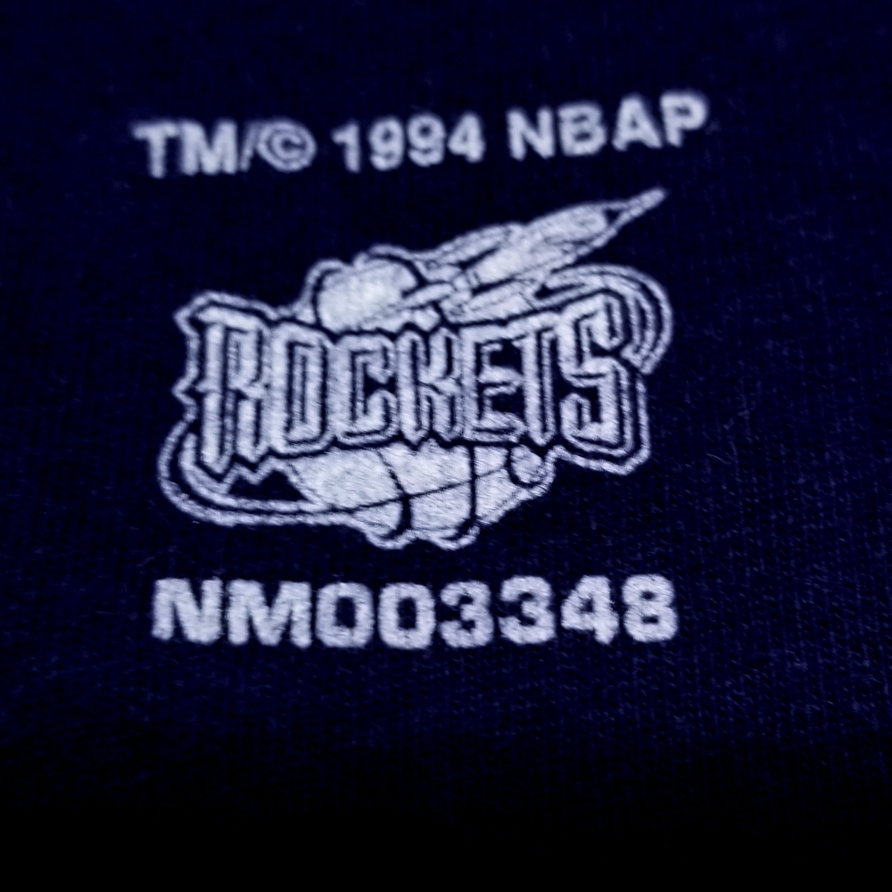 Vintage 1994 Houston Rockets Promo Tee - Picture 3 of 5